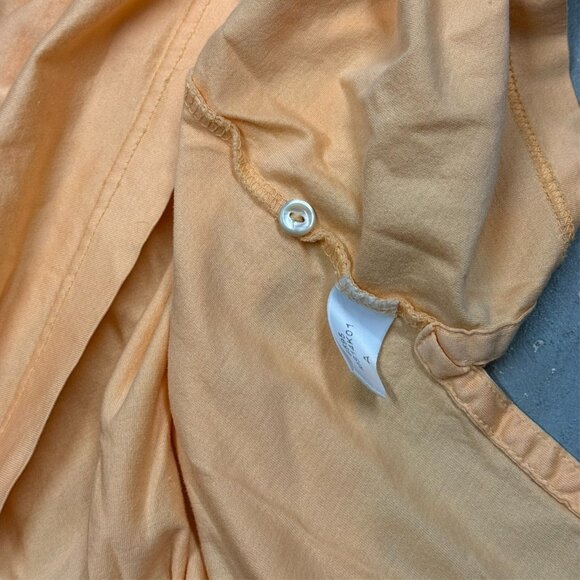 Peter Millar Polo Shirt Short Sleeve Cotton Yellow Large - Picture 8 of 8